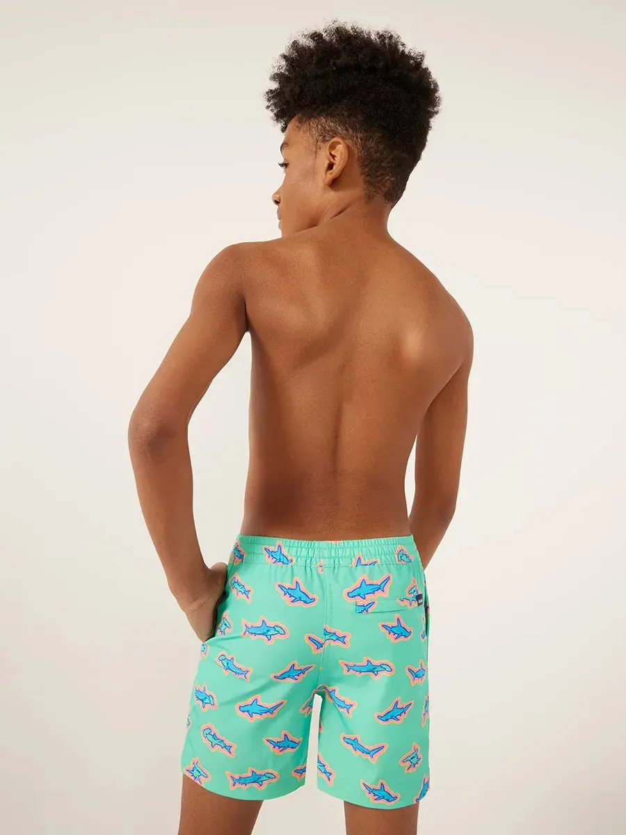 The Apex Swimmers (Boys Classic Lined Swim Trunk)