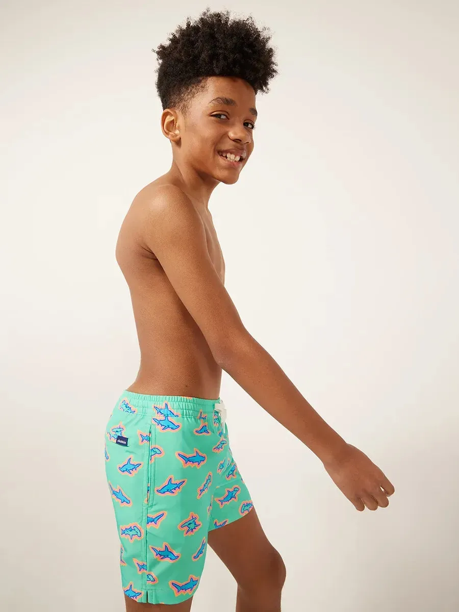 The Apex Swimmers (Boys Classic Lined Swim Trunk)