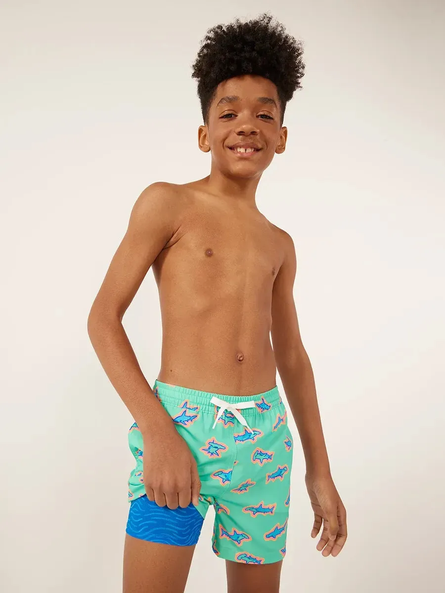 The Apex Swimmers (Boys Classic Lined Swim Trunk)