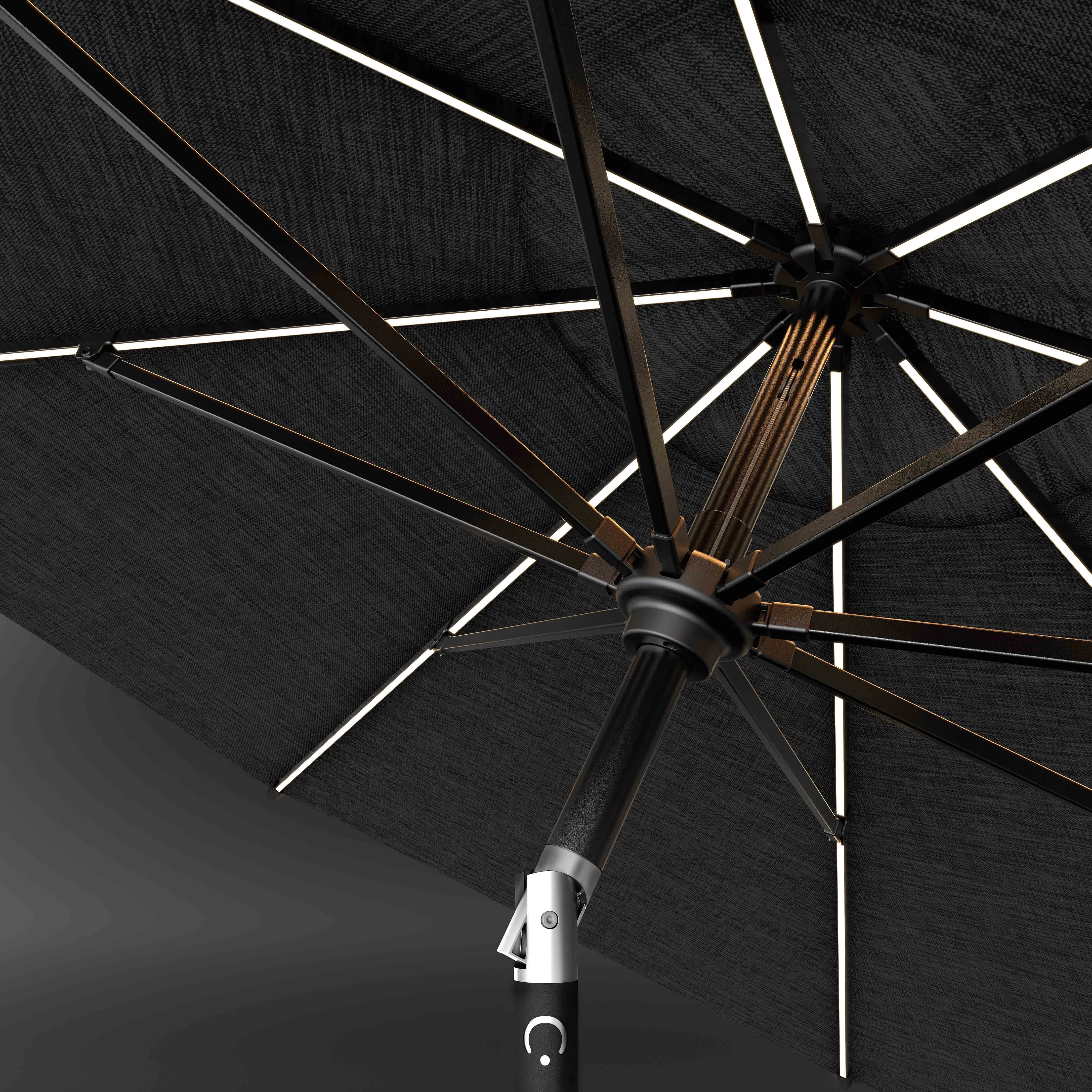 The LED Swilt™ - Sunbrella Spectrum Carbon