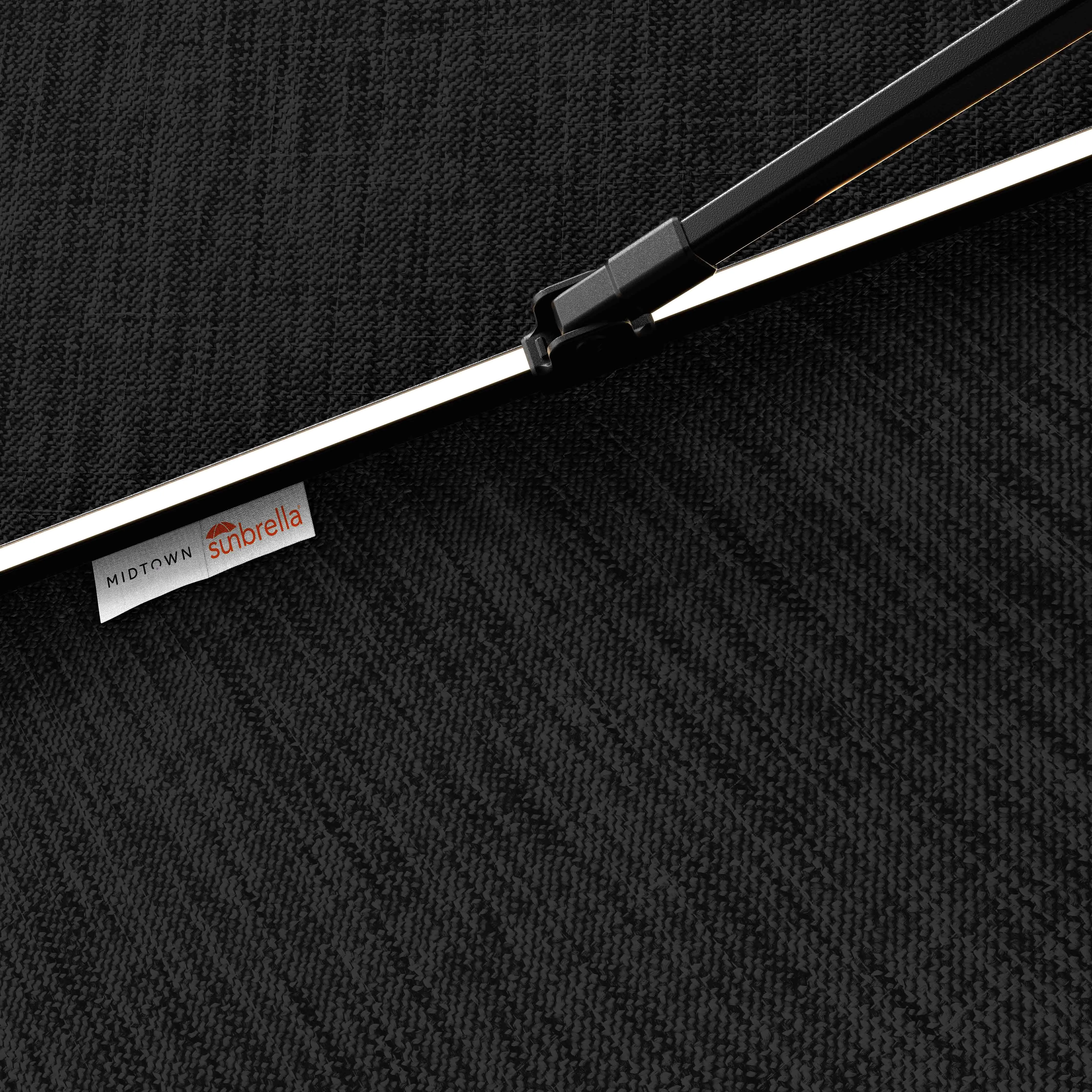 The LED Swilt™ - Sunbrella Spectrum Carbon