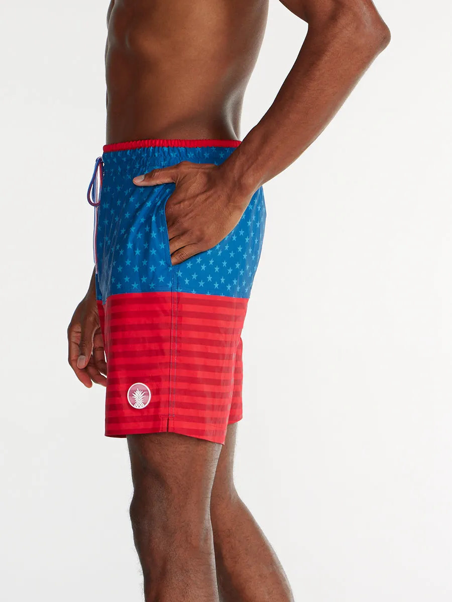 The Liberties 7" (Magic Classic Swim Trunk)