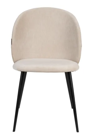 Velvet Curved Dining Chairs (2) | Zuiver Cozy