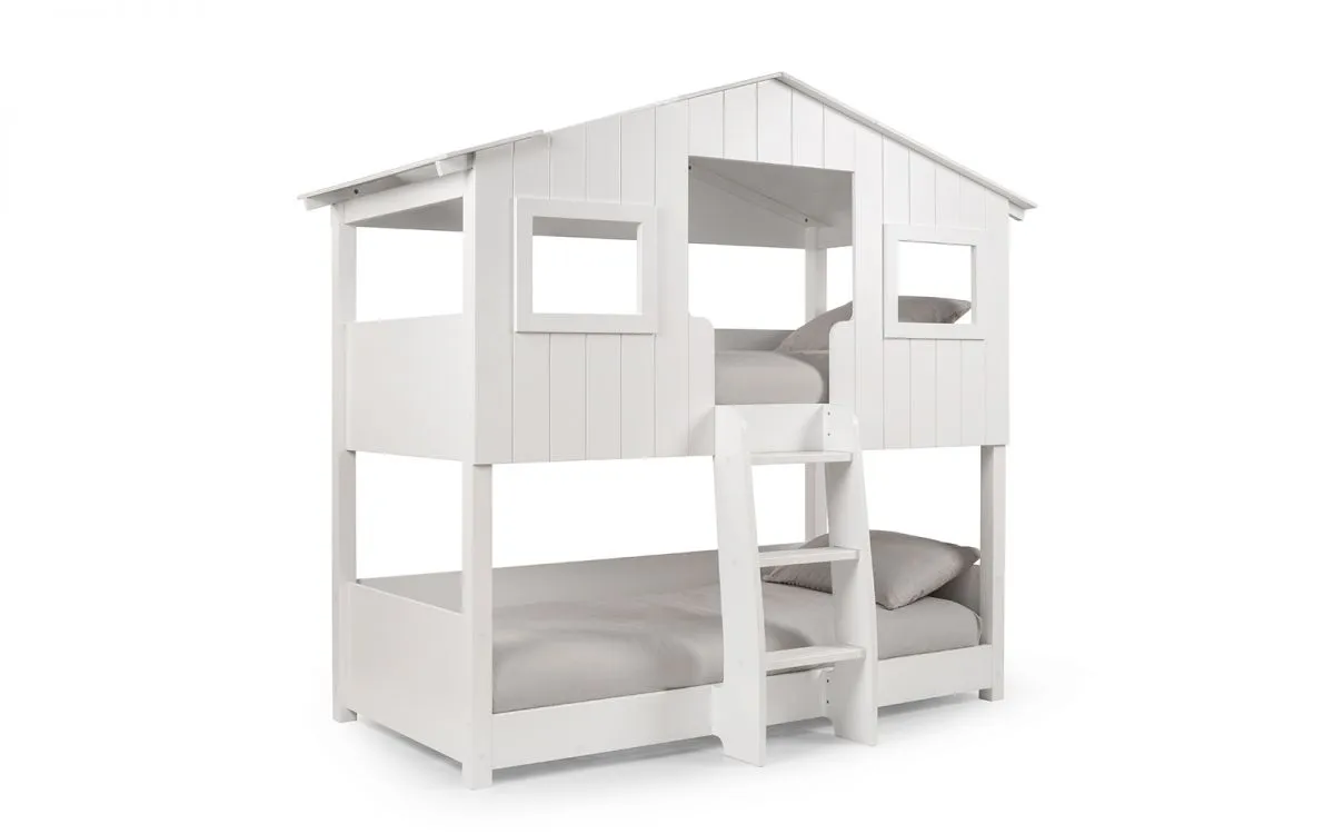 Willow Treehouse Bunk - White